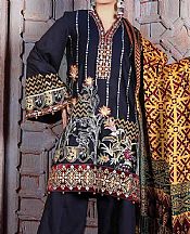 Black Khaddar Suit- Pakistani Winter Dress