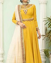 Anamta Mustard Lawn Suit- Pakistani Lawn Dress