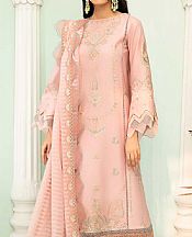 Anamta Tea Pink Lawn Suit- Pakistani Designer Lawn Suits