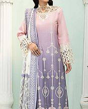 Anamta Lavender/Baby Pink Lawn Suit- Pakistani Designer Lawn Suits