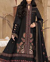 Anamta Black Karandi Suit- Pakistani Winter Clothing