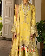 Golden Yellow Chiffon Suit