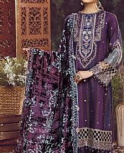 Purple Linen Suit- Pakistani Winter Clothing