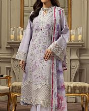Lavender Net Suit- Pakistani Designer Lawn Dress