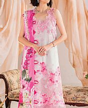 White/Pink Khaddar Suit