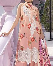 Asifa N Nabeel Tea Pink Linen Suit