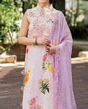 Asifa N Nabeel Baby Pink Lawn Suit- Pakistani Lawn Dress