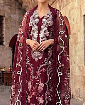 Maroon Lawn Suit