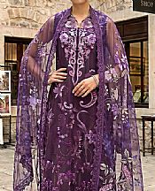 Plum Purple Lawn Suit