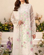Asifa N Nabeel Off White Lawn Suit- Pakistani Lawn Dress