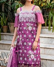 Asifa N Nabeel Raspberry Rose Lawn Suit- Pakistani Lawn Dress