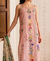 Asifa N Nabeel Light Pink Lawn Suit- Pakistani Lawn Dress
