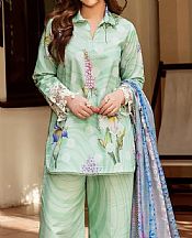 Light Green Lawn Suit