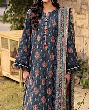 Asim Jofa Grey Lawn Suit- Pakistani Lawn Dress