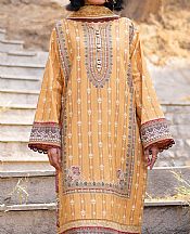 Asim Jofa Sand Gold Lawn Suit- Pakistani Designer Lawn Suits