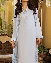 Baby Blue Cambric Suit (2 Pcs)- Pakistani Lawn Dress