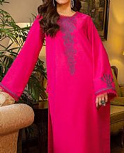 Raspberry Pink Cambric Suit (2 Pcs)- Pakistani Designer Lawn Dress