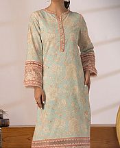 Asim Jofa Sky Blue Cambric Kurti- Pakistani Lawn Dress