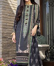 Charcoal Lawn Suit- Pakistani Designer Lawn Dress