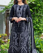 Black Cambric Suit- Pakistani Designer Lawn Dress