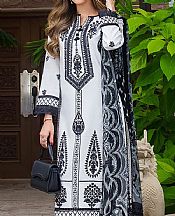White Cambric Suit- Pakistani Designer Lawn Dress