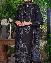 Black Cambric Suit- Pakistani Lawn Dress