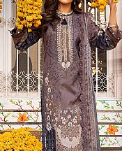 Asim Jofa English Violet Jacquard Suit- Pakistani Designer Lawn Suits