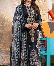 Asim Jofa Black Jacquard Suit- Pakistani Designer Lawn Suits