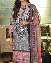 Asim Jofa Baby Blue Cambric Suit (2 Pcs)- Pakistani Lawn Dress