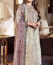 Asim Jofa Pastel Grey Cambric Suit- Pakistani Lawn Dress