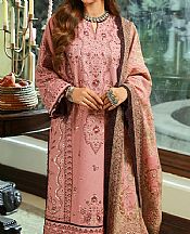 Asim Jofa Rose Pink Karandi Suit- Pakistani Winter Clothing