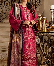 Asim Jofa Hot Pink Karandi Suit- Pakistani Winter Clothing
