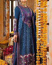 Teal Blue Lawn Suit- Pakistani Lawn Dress