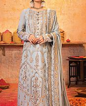 Asim Jofa Grey Lawn Suit- Pakistani Designer Lawn Suits