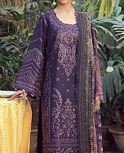 Asim Jofa Navy Blue Cambric Suit- Pakistani Lawn Dress