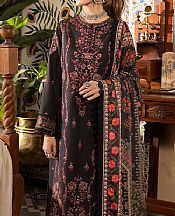 Asim Jofa Black Cambric Suit- Pakistani Winter Clothing