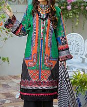 Viridian Green Lawn Suit (2 Pcs)- Pakistani Lawn Dress