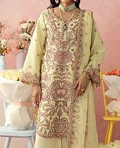 Asim Jofa Yellow Lawn Suit- Pakistani Lawn Dress