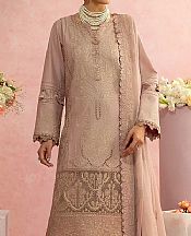Asim Jofa Tea Pink Lawn Suit- Pakistani Designer Lawn Suits