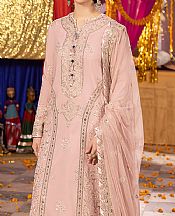 Asim Jofa Rose Pink Lawn Silk Suit- Pakistani Designer Chiffon Suit