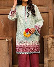 Asim Jofa Mint Green Lawn Suit (2 pcs)- Pakistani Designer Lawn Suits