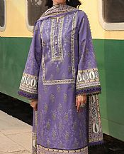 Asim Jofa Dusty Purple Lawn Suit- Pakistani Designer Lawn Suits