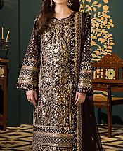 Asim Jofa Brown Lawn Suit- Pakistani Lawn Dress