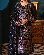 Asim Jofa Black Lawn Suit- Pakistani Lawn Dress