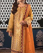 Asim Jofa Orange Lawn Suit- Pakistani Lawn Dress