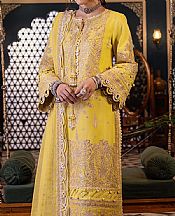 Asim Jofa Yellow Lawn Suit- Pakistani Lawn Dress