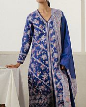 Ayzel Blue Lawn Suit- Pakistani Lawn Dress