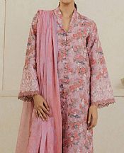 Pink Lawn Suit