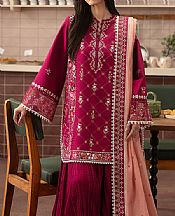 Ayzel Berry Pink Lawn Suit- Pakistani Lawn Dress