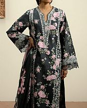Ayzel Black Lawn Suit- Pakistani Designer Lawn Suits